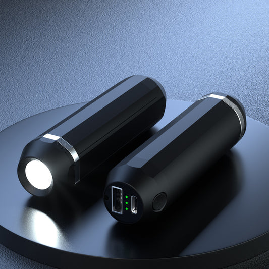 Heat For Camping Hiking Hunting Golf Heater Reusable Portable Pocket Heater With Split Magnetic And Flashlight Hand Warmers